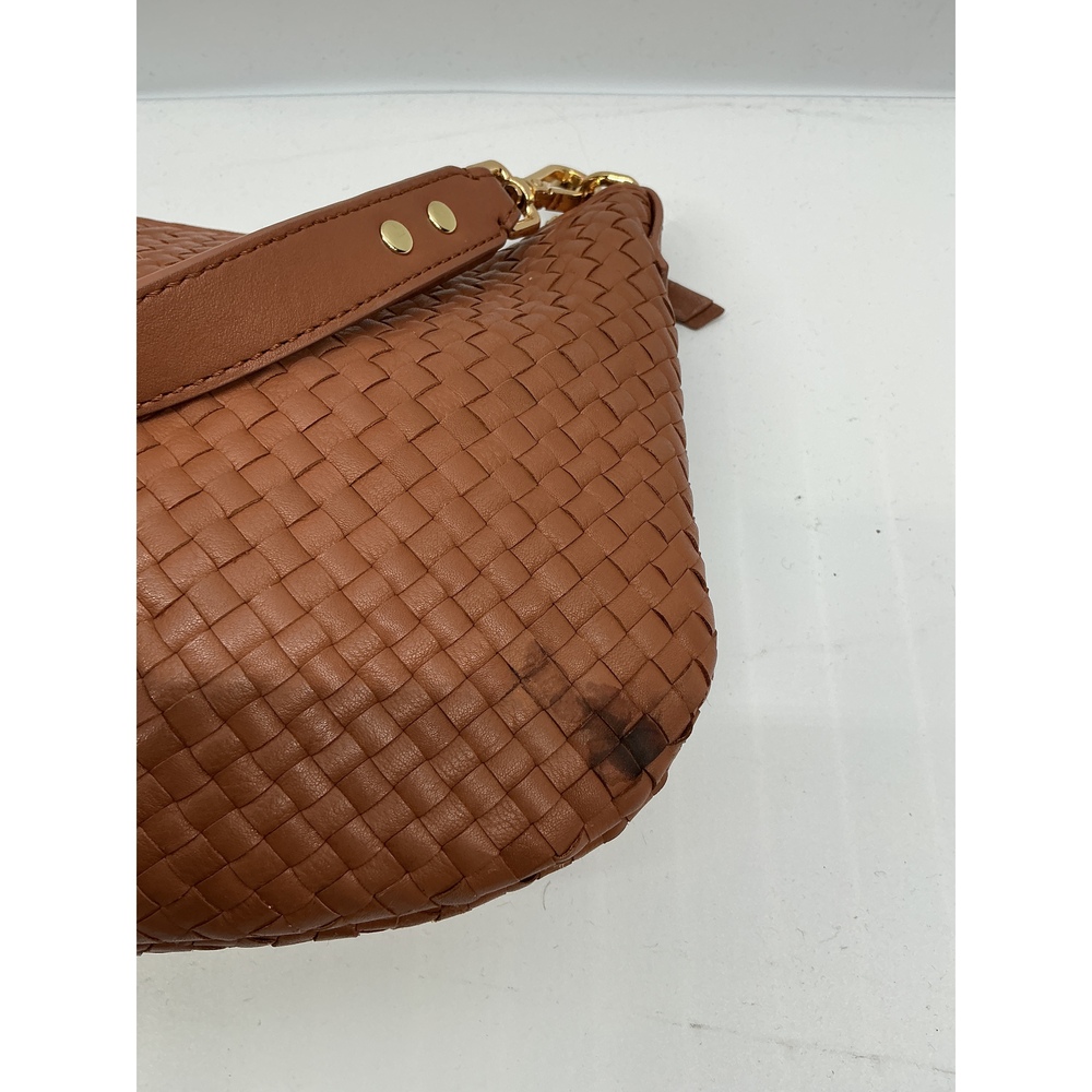 Italian Handwoven Leather Mini Shoulder Bag - Picture 4 of 4